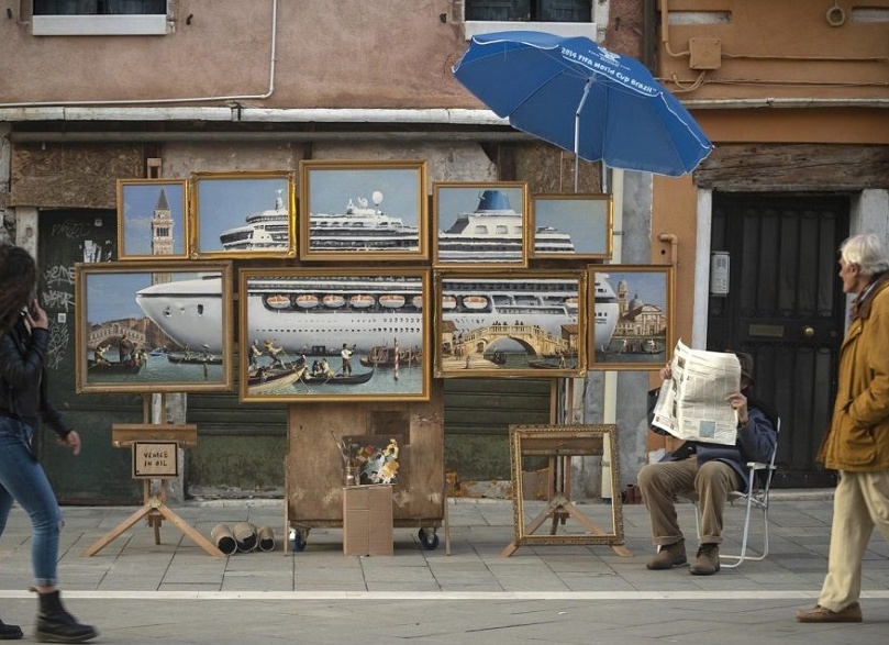 Как Бэнкси в Венецию съездил