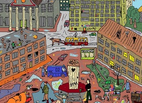 Куда делся золотой унитаз?