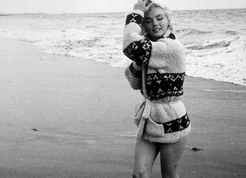 Фотографии Мэрилин Монро на пляже 1957 года во время беременности